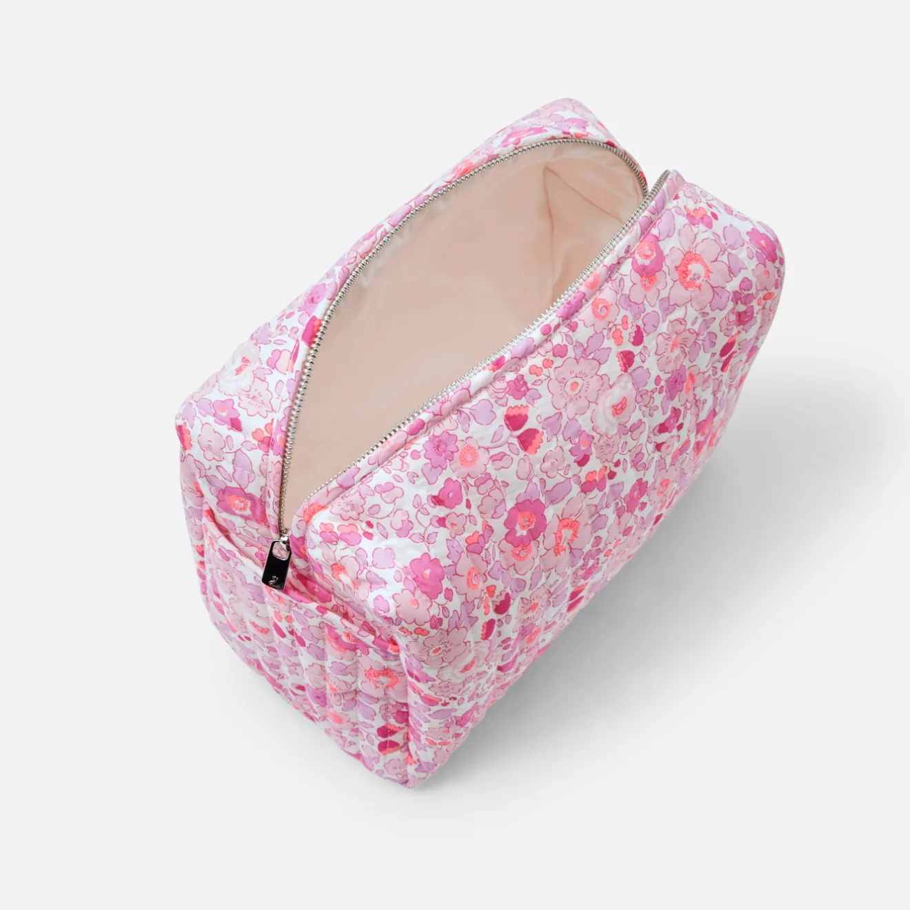 Jacadi Wickeltaschen & Kulturbeutel|Wickeltaschen & Kulturbeutel>Kulturbeutel aus Liberty-Stoff ROSA/MEHRFARBIG