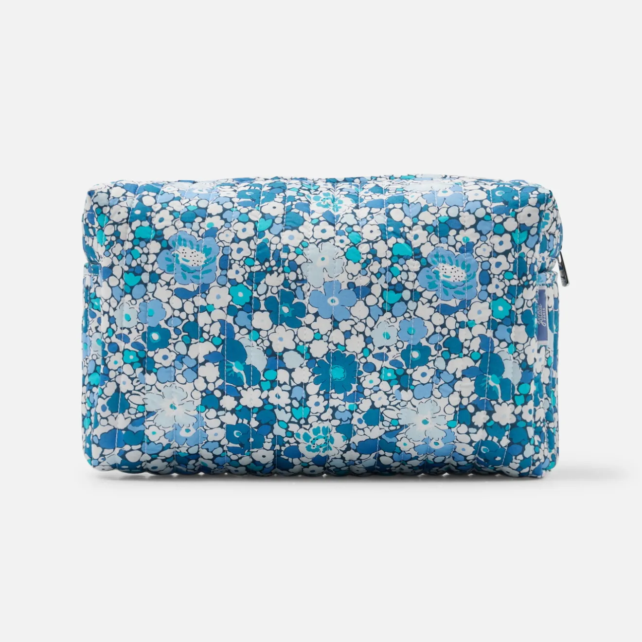 Jacadi Wickeltaschen & Kulturbeutel|Wickeltaschen & Kulturbeutel>Kulturbeutel aus Liberty-Stoff BLAU/MEHRFARBIG
