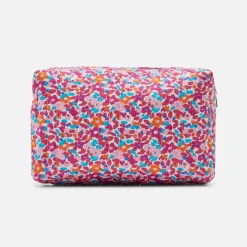 Jacadi Wickeltaschen & Kulturbeutel|Wickeltaschen & Kulturbeutel>Kulturbeutel aus Liberty-Stoff ROSA/MEHRFARBIG