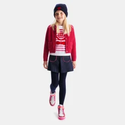 Jacadi Kleider & Röcke>Kurzer Rock für Mädchen JEANSDUNKELBLAU