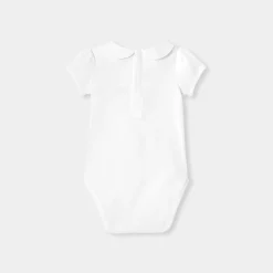 Jacadi Bodies>Kurzärmeliger Body für Mädchen JACADI WEISS