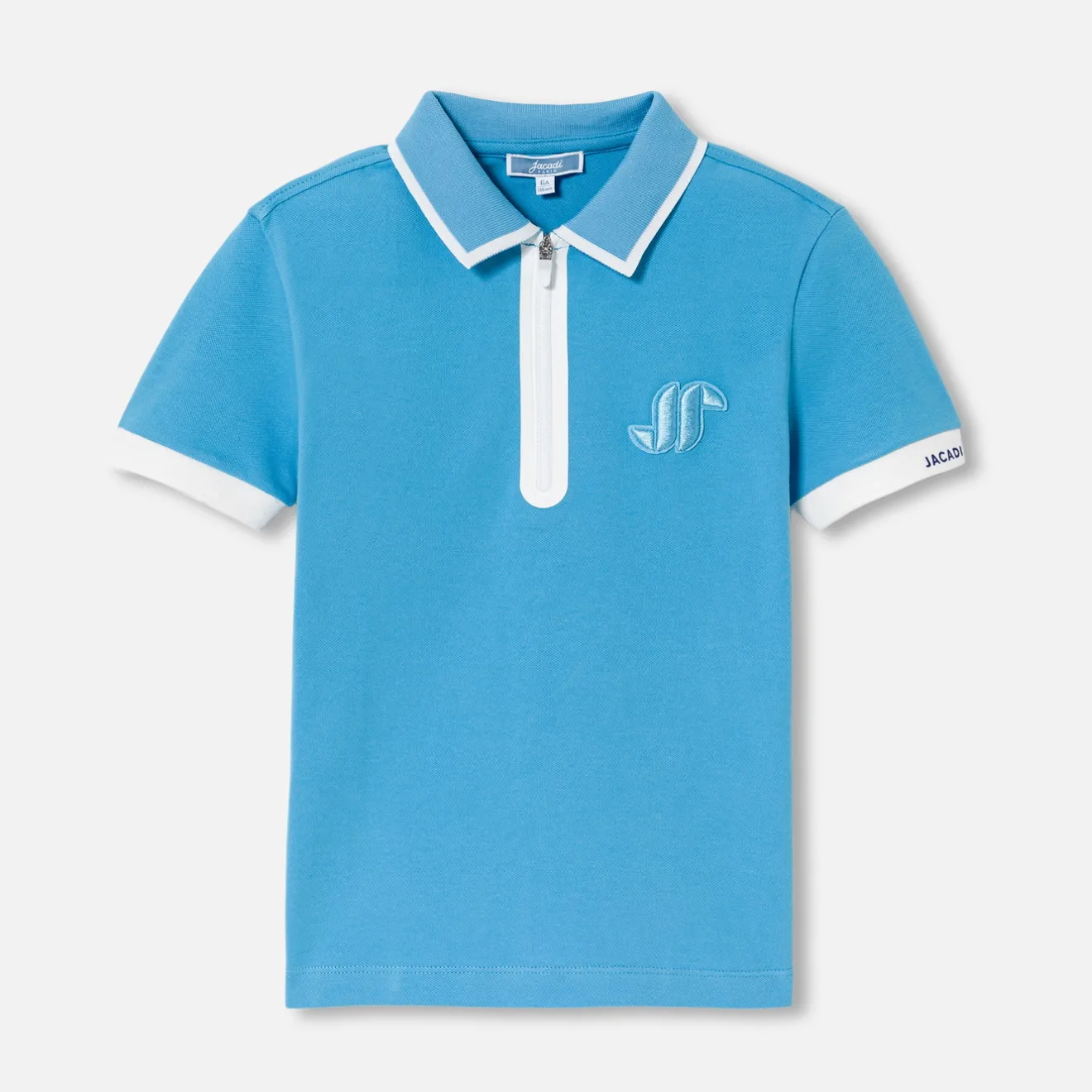 Jacadi T-Shirts, Polos, Langarmshirts>Kurzärmeliges Poloshirt für Jungen HIMMELBLAU