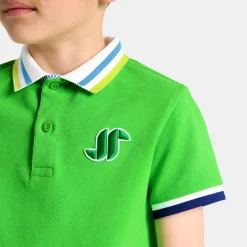 Jacadi T-Shirts, Polos, Langarmshirts>Kurzärmeliges Poloshirt für Jungen GRÜN KLEEBLATT
