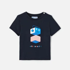 Jacadi T-Shirts, Polos, Langarmshirts>Kurzärmeliges T-Shirt für Jungen MARINEBLAU JACADI