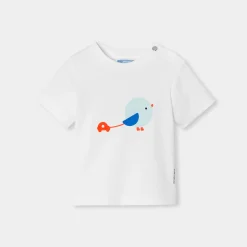 Jacadi T-Shirts, Polos, Langarmshirts>Kurzärmeliges T-Shirt für Jungen JACADI WEISS