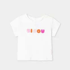 Jacadi T-Shirts, Polos, Langarmshirts>Kurzärmeliges T-Shirt für Mädchen JACADI WEISS