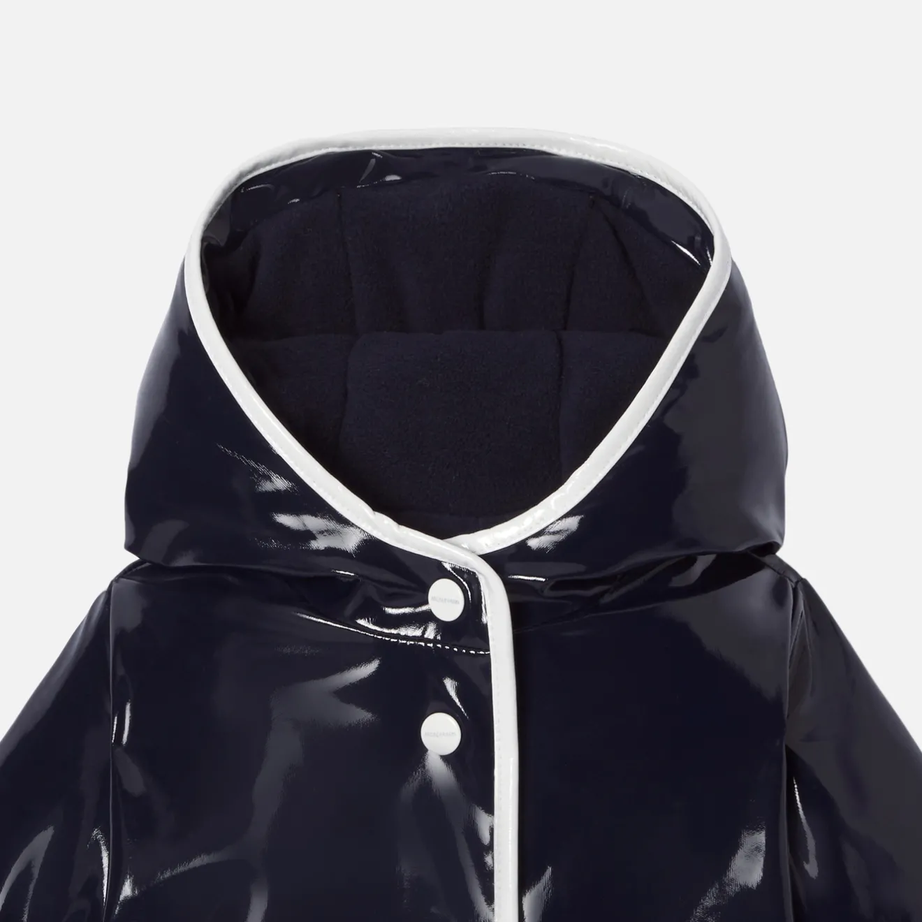 Jacadi Jacken & Mäntel>Lackierte Regenjacke Kleinkind Mädchen MARINEBLAU JACADI
