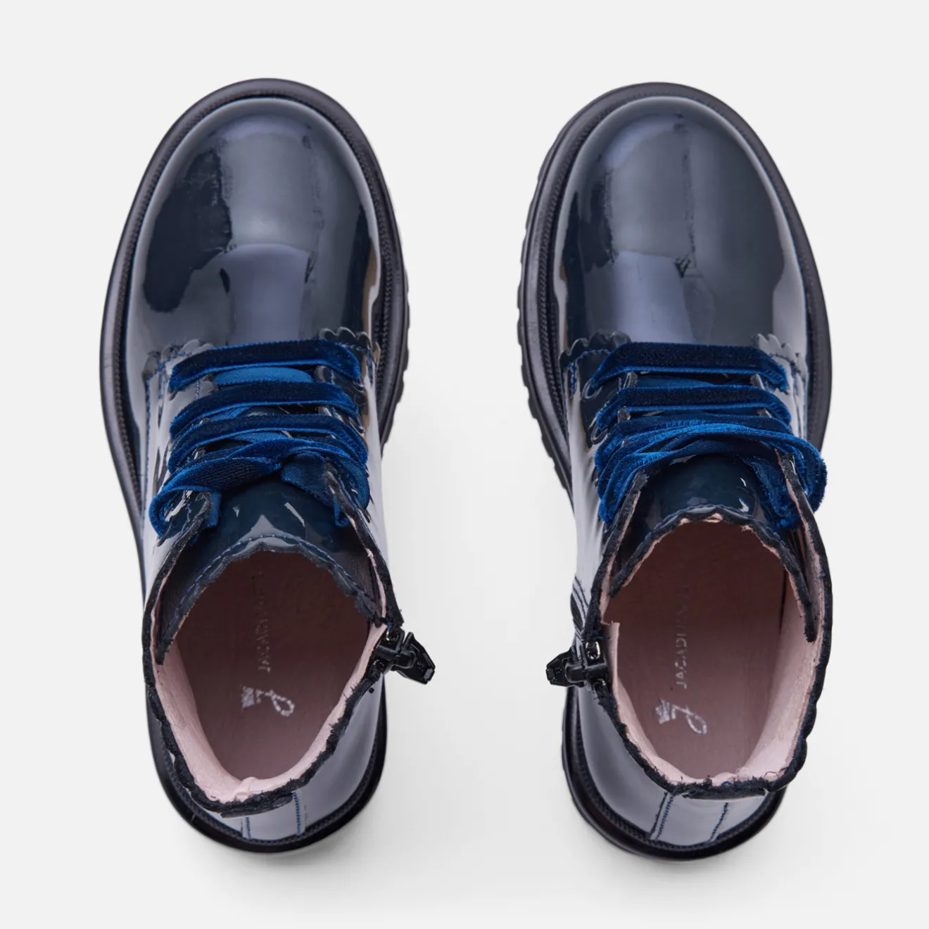 Jacadi Stiefeletten>Lackstiefel für Mädchen MARINEBLAU JACADI
