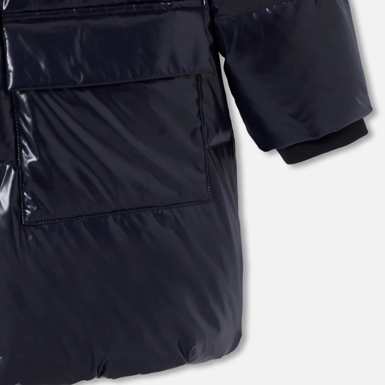 Jacadi Jacken & Mäntel>Lange Steppjacke für Mädchen MARINEBLAU JACADI