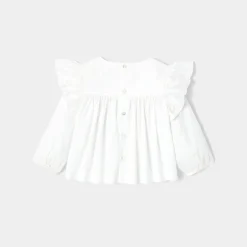 Jacadi Blusen>Langärmelige Bluse JACADI WEISS