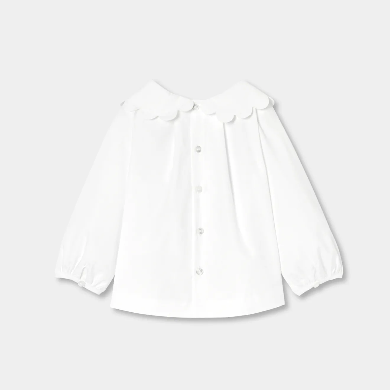 Jacadi Blusen>Langärmelige Bluse Kleinkind JACADI WEISS