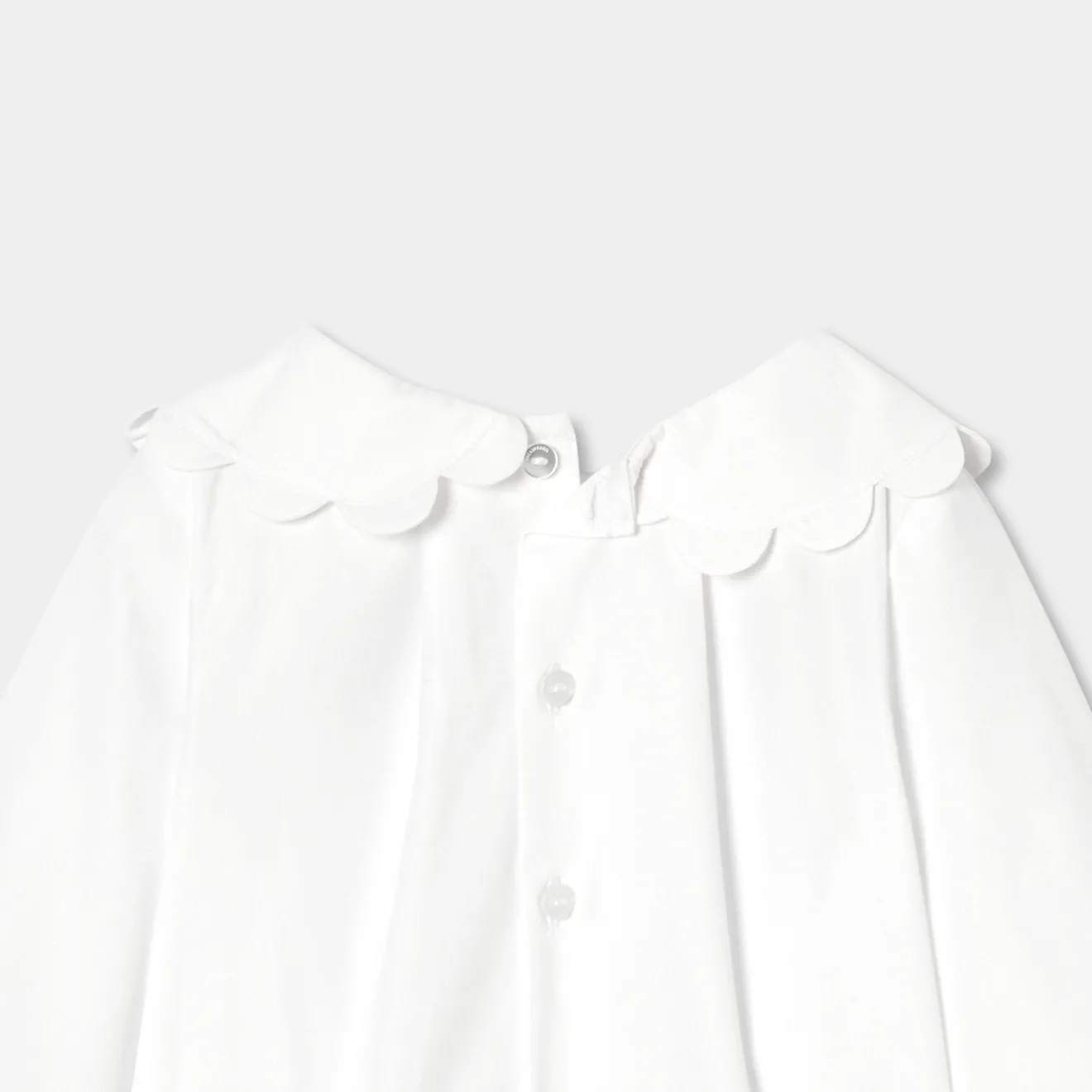 Jacadi Blusen>Langärmelige Bluse Kleinkind JACADI WEISS
