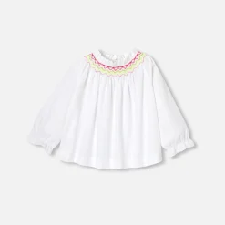Jacadi Blusen>Langärmelige Bluse Kleinkind JACADI WEISS