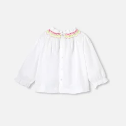 Jacadi Blusen>Langärmelige Bluse Kleinkind JACADI WEISS