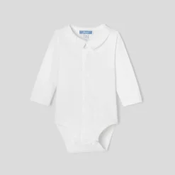 Jacadi Bodies>Langärmeliger Body für Jungen JACADI WEISS