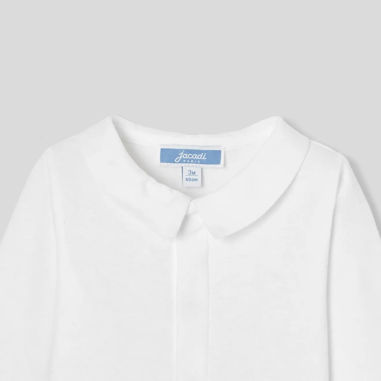 Jacadi Bodies>Langärmeliger Body für Jungen JACADI WEISS
