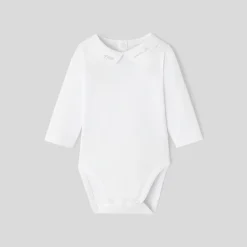 Jacadi Bodies>Langärmeliger Body für Jungen JACADI WEISS