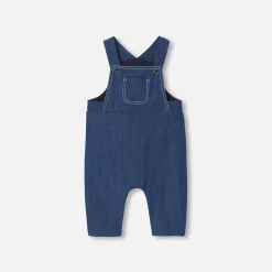 Jacadi Spieler, Latzhosen, Ensembles>Latzhose aus Jeansstoff für Baby Jungen JEANSDUNKELBLAU