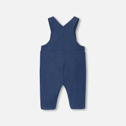 Jacadi Spieler, Latzhosen, Ensembles>Latzhose aus Jeansstoff für Baby Jungen JEANSDUNKELBLAU