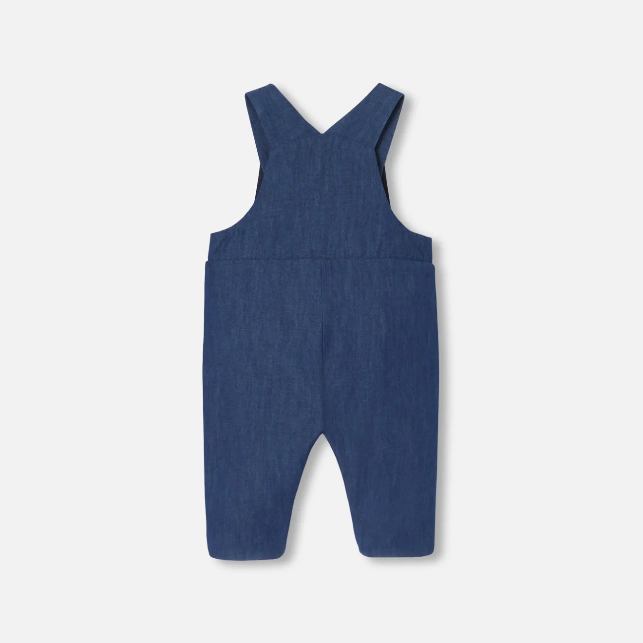 Jacadi Spieler, Latzhosen, Ensembles>Latzhose aus Jeansstoff für Baby Jungen JEANSDUNKELBLAU