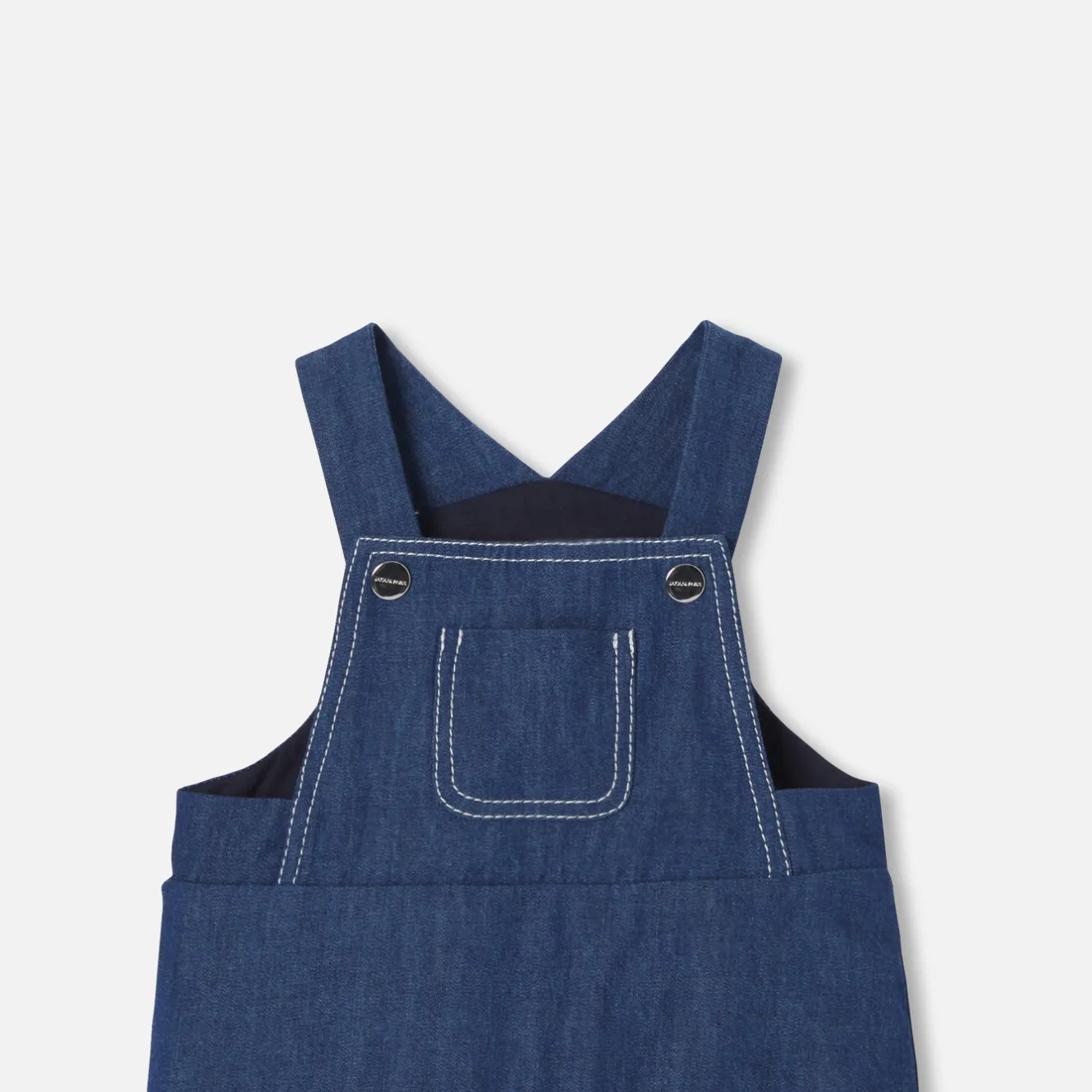 Jacadi Spieler, Latzhosen, Ensembles>Latzhose aus Jeansstoff für Baby Jungen JEANSDUNKELBLAU