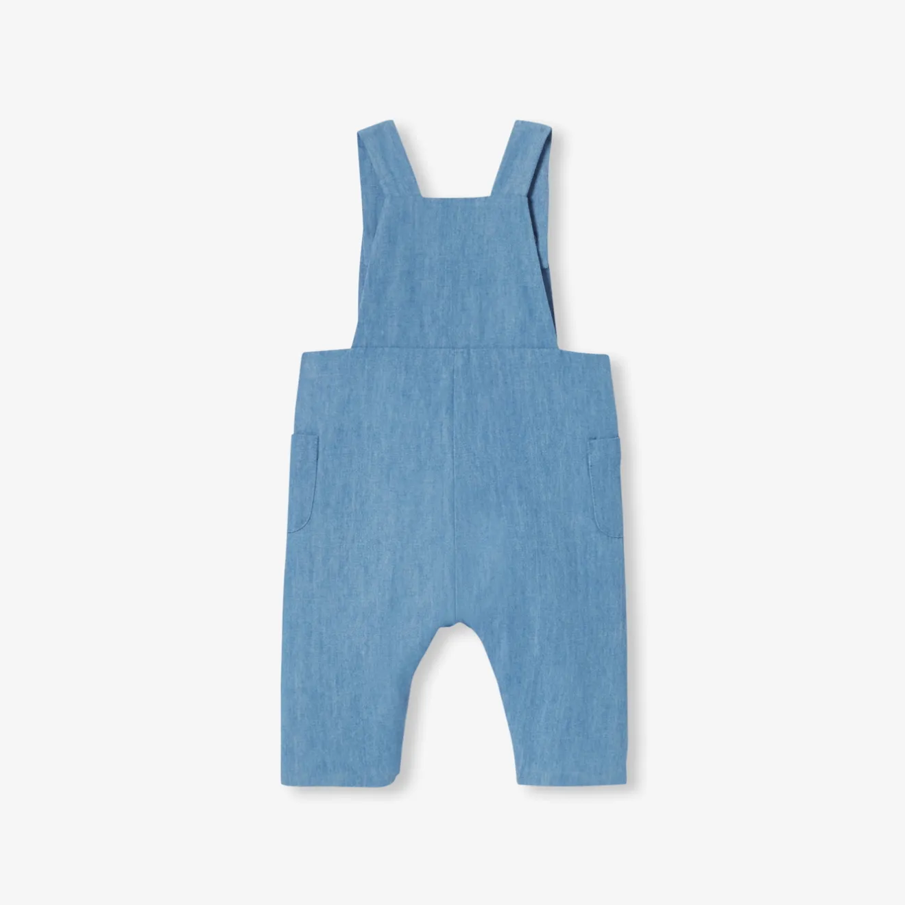 Jacadi Spieler, Latzhosen, Ensembles>Latzhose aus leichtem Denim STURMBLAU