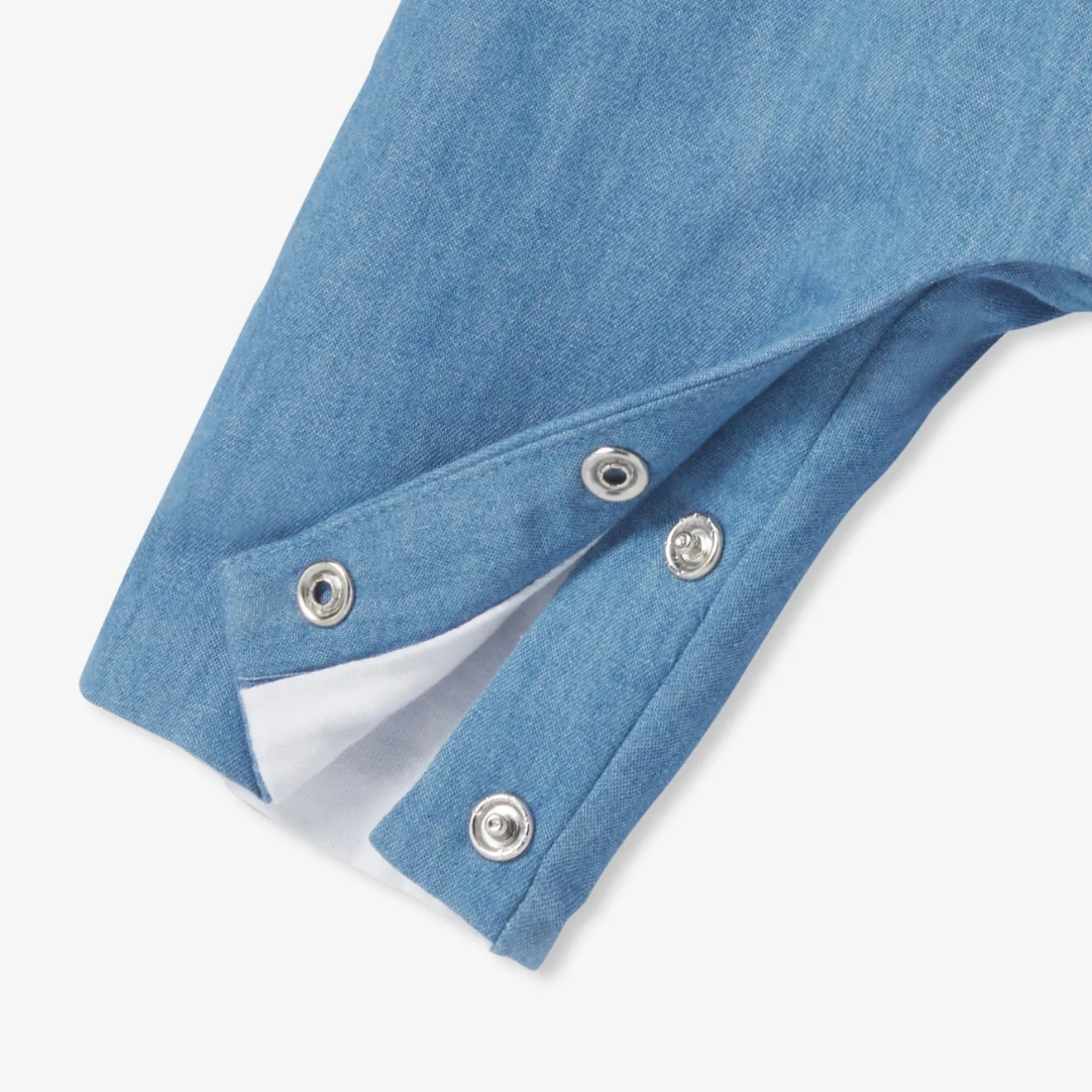 Jacadi Spieler, Latzhosen, Ensembles>Latzhose aus leichtem Denim STURMBLAU