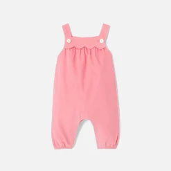 Jacadi Spieler, Latzhosen, Ensembles>Latzhose aus Samt für Mädchen ROSA THE DUNKEL