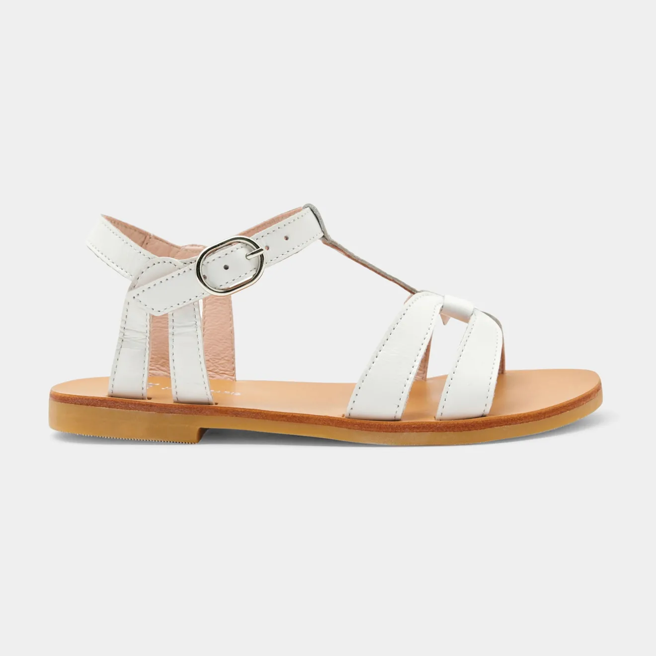 Jacadi Sandalen>Ledersandalen für Mädchen JACADI WEISS