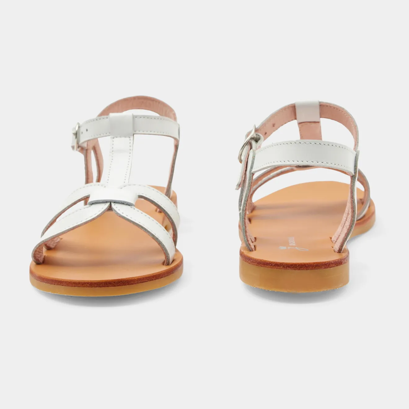 Jacadi Sandalen>Ledersandalen für Mädchen JACADI WEISS