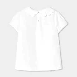 Jacadi Blusen>Mädchenbluse aus Popeline JACADI WEISS