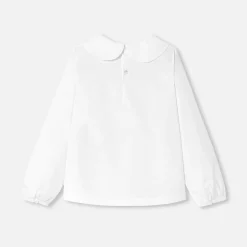 Jacadi Blusen>Mädchenbluse aus Popeline JACADI WEISS