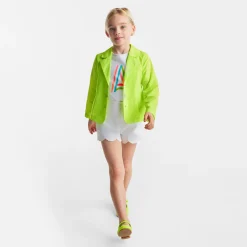 Jacadi Jacken & Mäntel>Mädchenjacke aus Funktionsgewebe GRÜN NEON