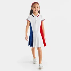 Jacadi Kleider & Röcke>Mädchenkleid im Colorblock-Design WEISS/MEHRFARBIG