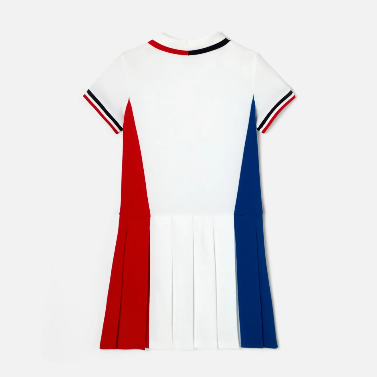 Jacadi Kleider & Röcke>Mädchenkleid im Colorblock-Design WEISS/MEHRFARBIG