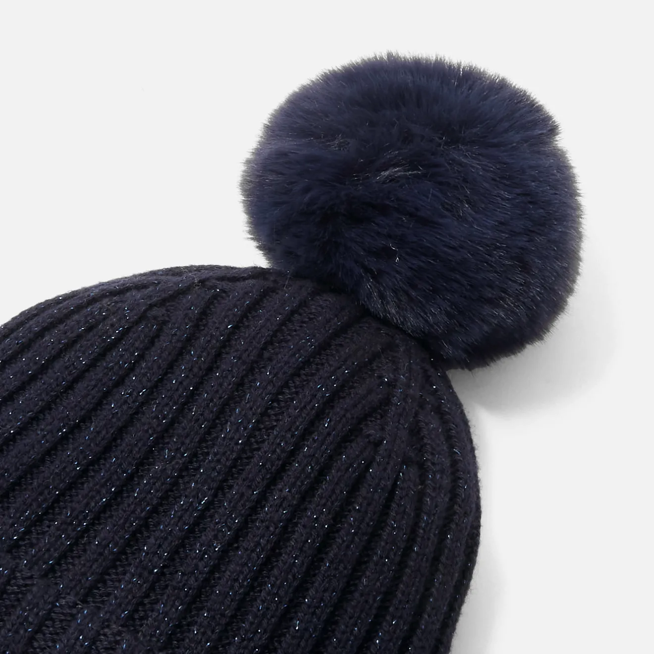 Jacadi Mützen, Schale Und Handschuhe|Accessoires>Mädchenmütze mit Lurex-Details MARINEBLAU JACADI