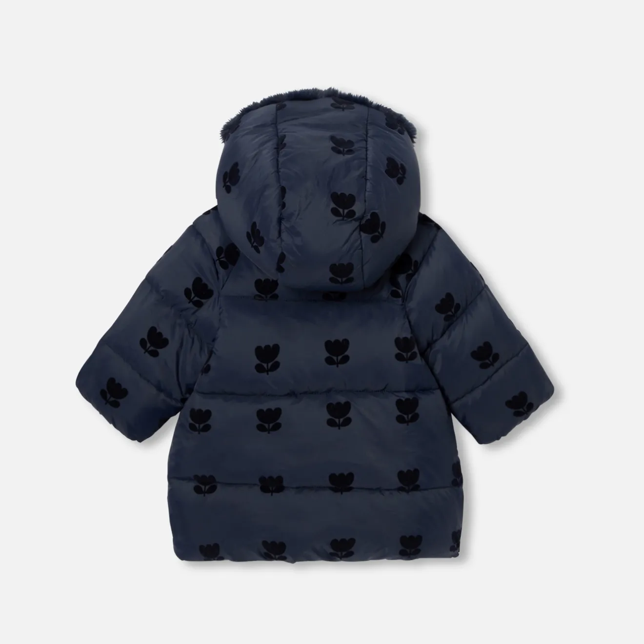 Jacadi Jacken & Mäntel>Mittellange Steppjacke Kleinkind Mädchen MARINEBLAU JACADI