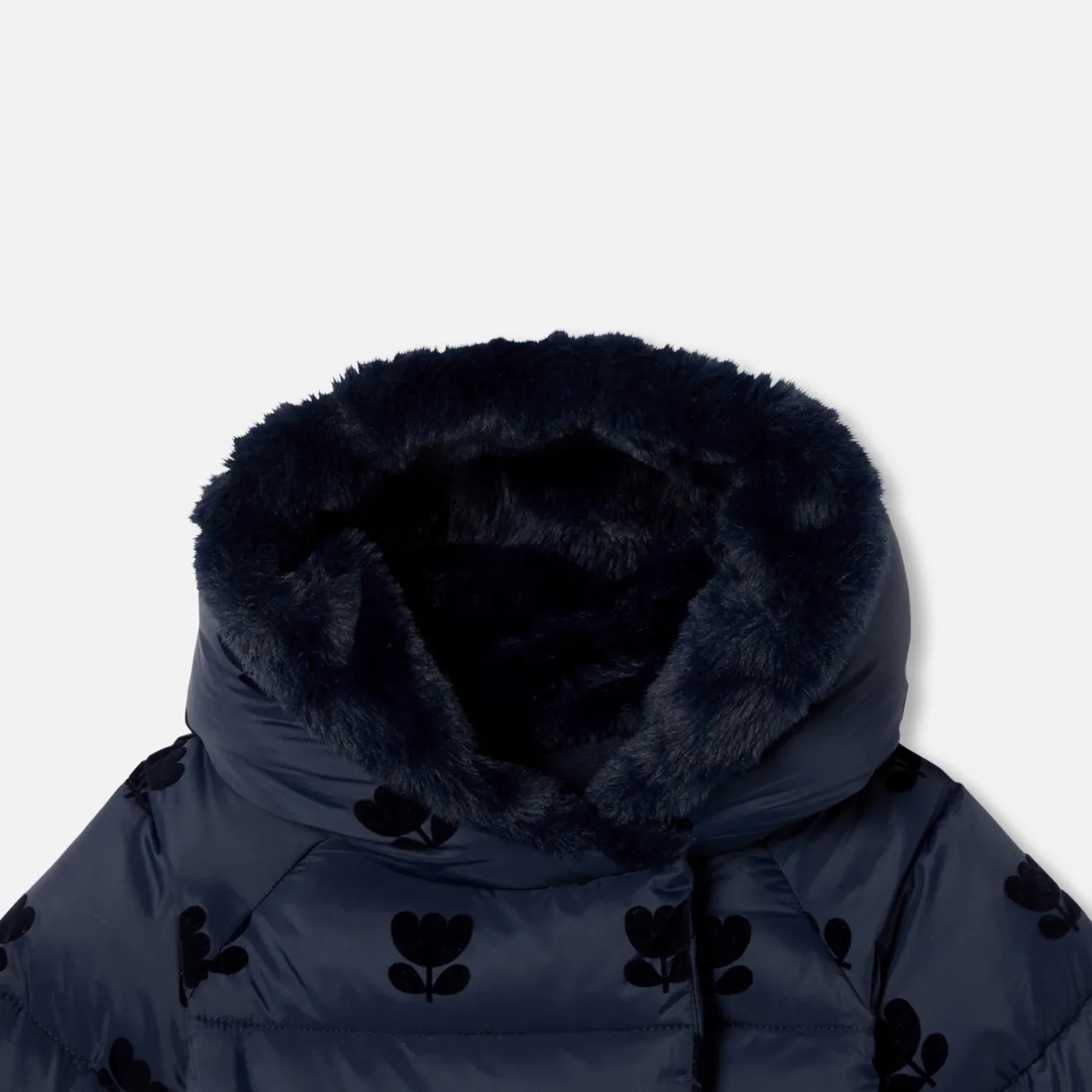 Jacadi Jacken & Mäntel>Mittellange Steppjacke Kleinkind Mädchen MARINEBLAU JACADI