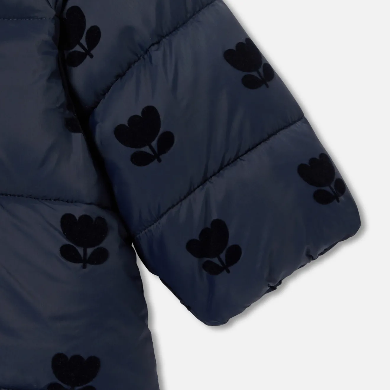 Jacadi Jacken & Mäntel>Mittellange Steppjacke Kleinkind Mädchen MARINEBLAU JACADI