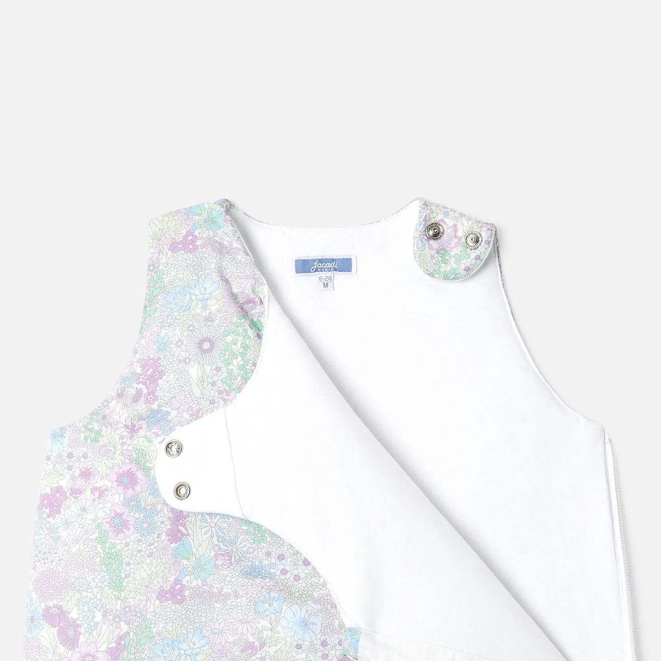 Jacadi Schlafsäcke Und Decken|Schlafsäcke & Decken>Mitwachsender Baby-Schlafsack 6-24 Monate Mädchen WEISS/MEHRFARBIG
