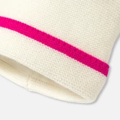 Jacadi Mützen, Schale Und Handschuhe|Accessoires>Mütze Kleinkind Mädchen WEISS/ROSA