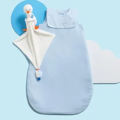 Jacadi Babyspielzeug, Plüschtiere & Schnuffeltücher>Möwen-Kuscheltier WEISS/BLAU