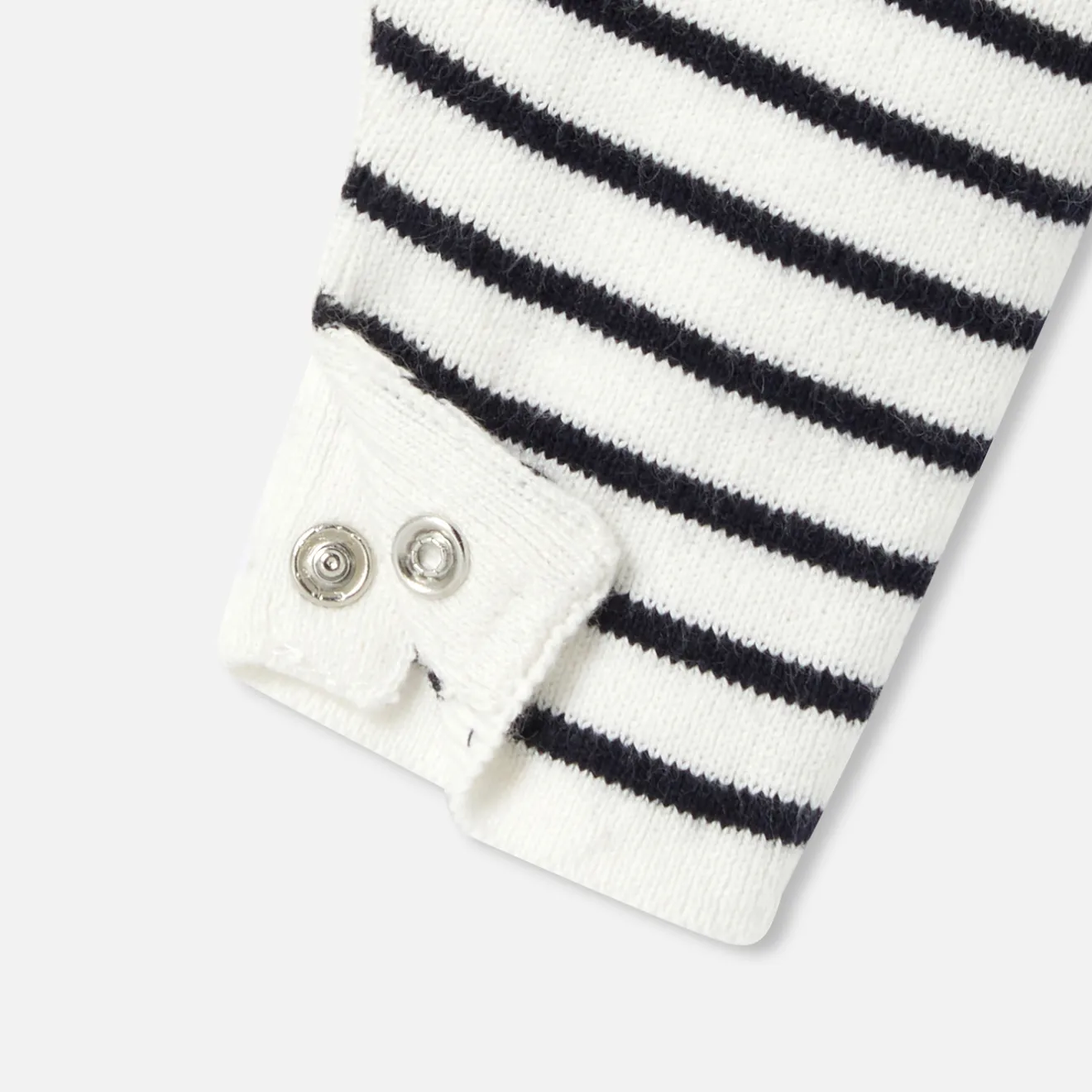 Jacadi Spieler, Latzhosen, Ensembles>Overall aus Strick für Baby Jungen MARINEBLAU/WEISS