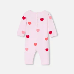 Jacadi Spieler, Latzhosen, Ensembles>Overall für Baby Mädchen ROSA/MEHRFARBIG