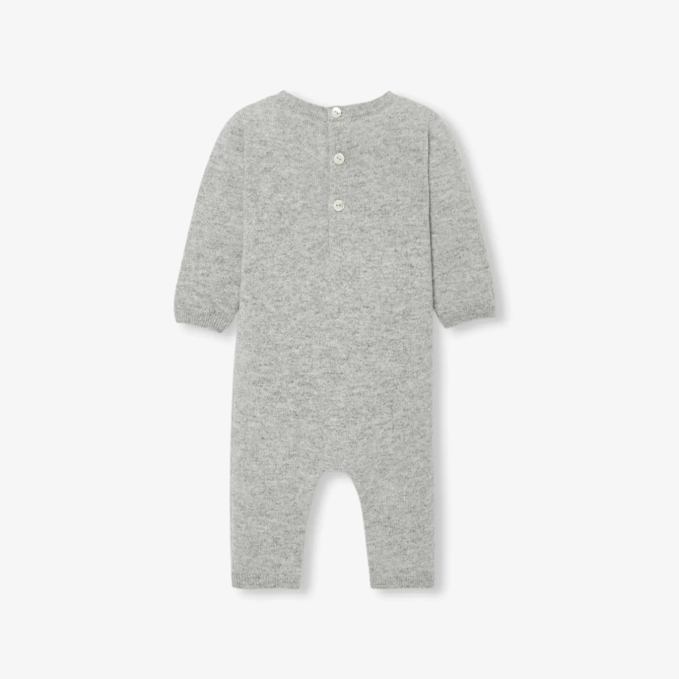 Jacadi Spieler, Latzhosen, Ensembles>Overall für Babys aus Kaschmir GRAU/MEHRFARBIG