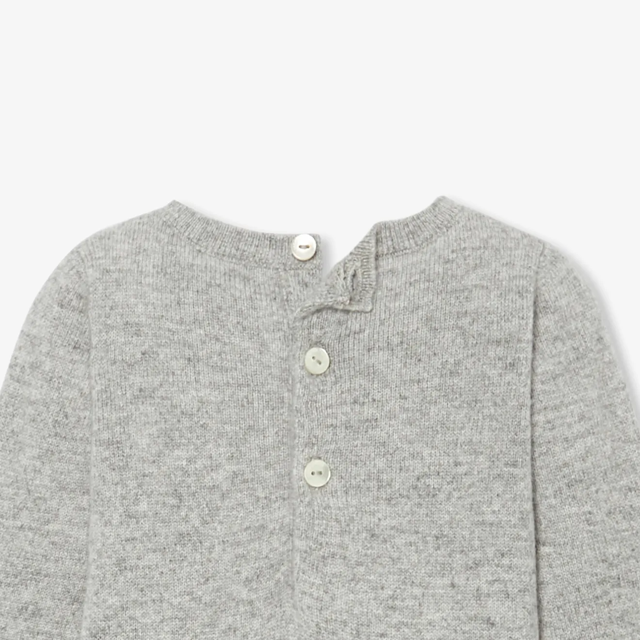 Jacadi Spieler, Latzhosen, Ensembles>Overall für Babys aus Kaschmir GRAU/MEHRFARBIG