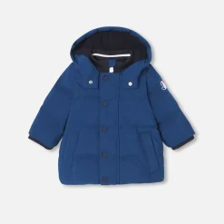 Jacadi Jacken & Mäntel>Parka aus Nylon Kleinkind Junge OZEANBLAU