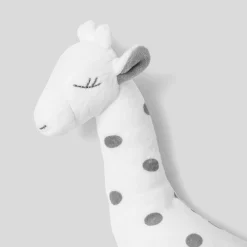 Jacadi Babyspielzeug, Plüschtiere & Schnuffeltücher|Kuscheltiere & Schnuffeltücher>Plüschtier Giraffe WEISS/GRAU