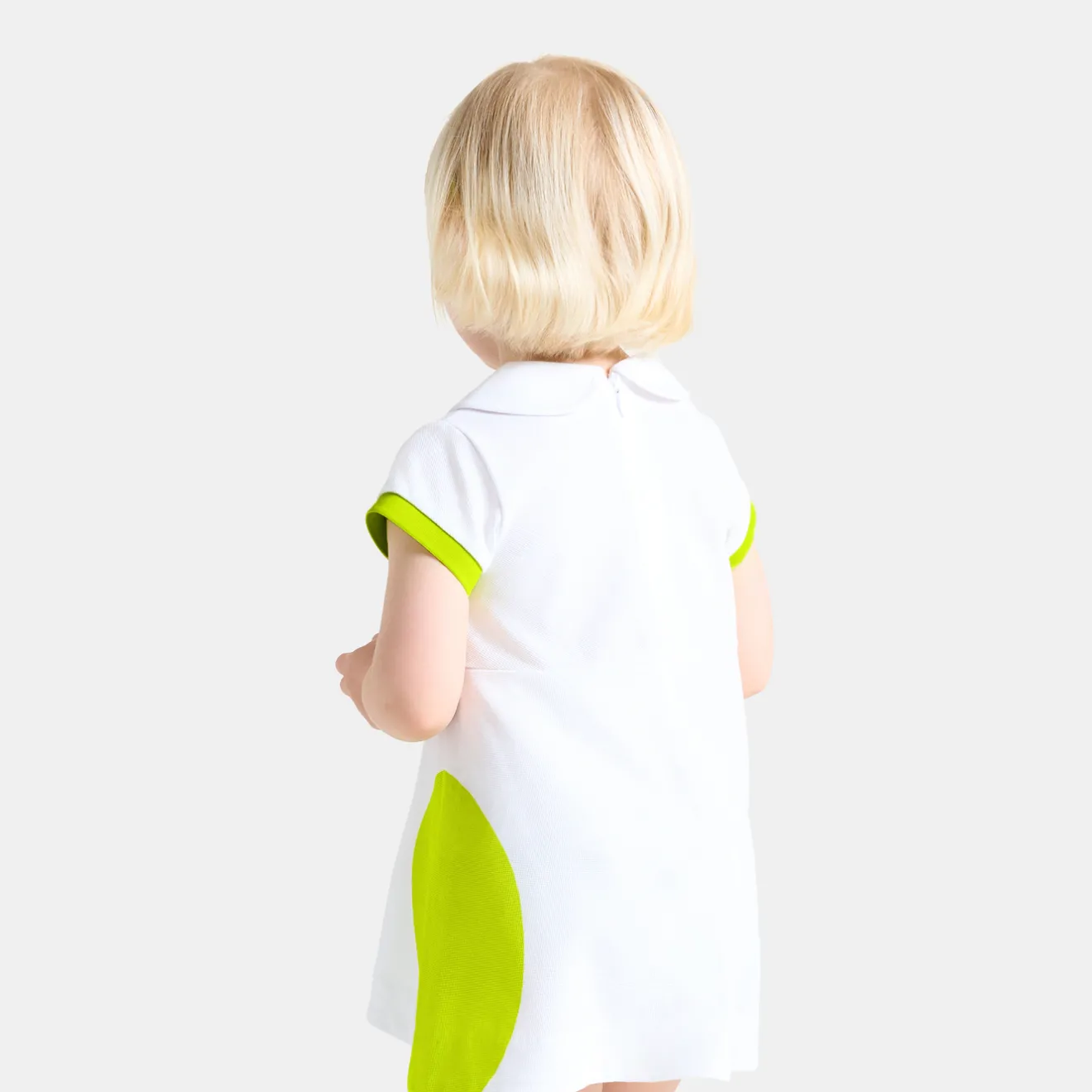 Jacadi Kleider>Polokleid Kleinkind Mädchen WEISS/MEHRFARBIG