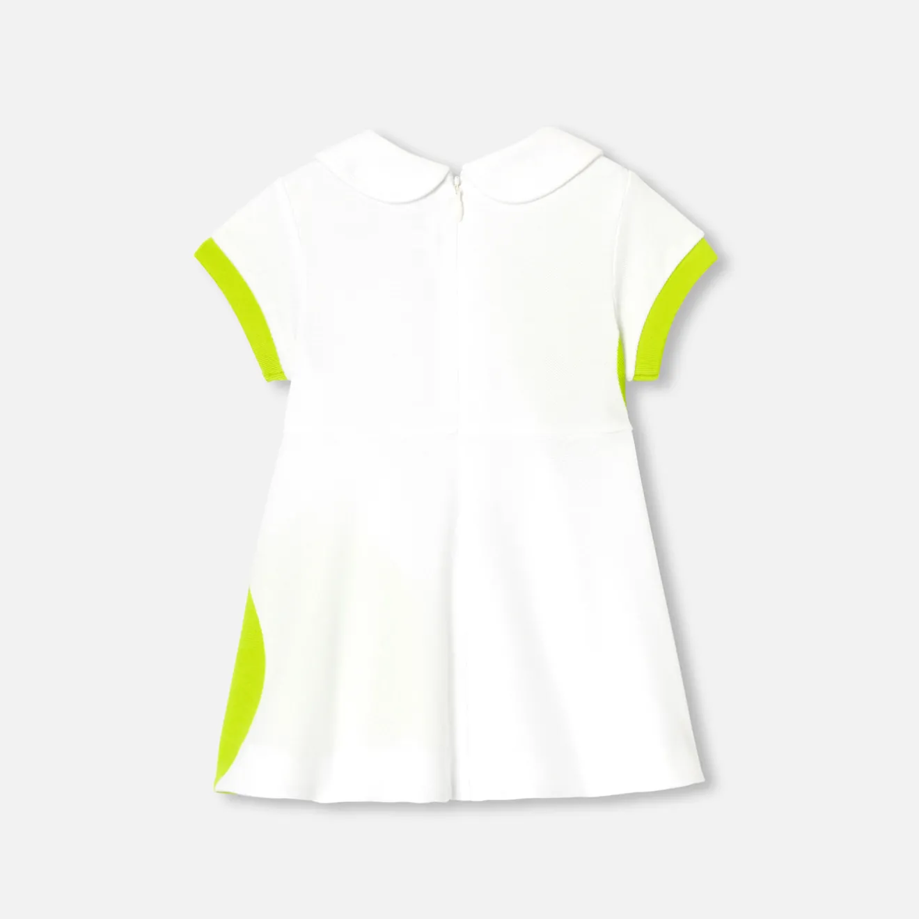 Jacadi Kleider>Polokleid Kleinkind Mädchen WEISS/MEHRFARBIG